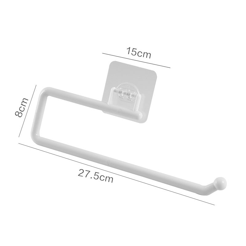 No-Drill Under-Cabinet Paper Towel Holder for Kitchen