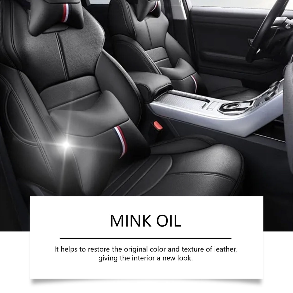 Automotive Leather Cleaner Cream for Deep Seat Care