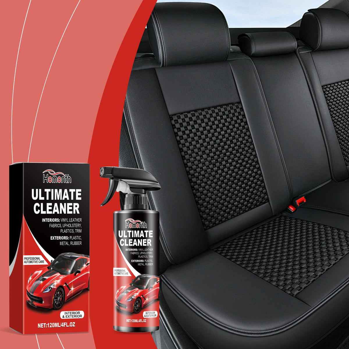 Automotive Interior Stain Remover for Leather & Trim