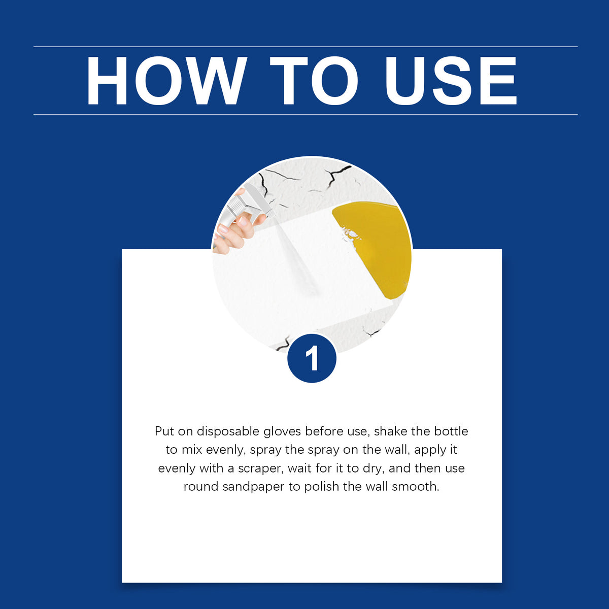 Wall Repair Spray Paint for Stains & Quick Touch-Ups