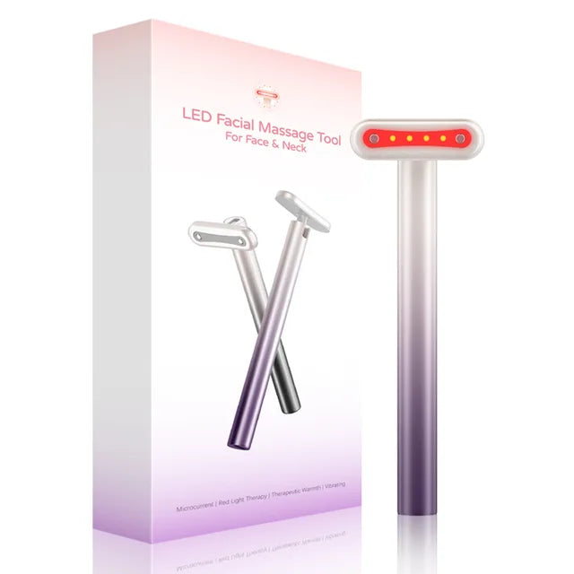Facial Lifting Wand — 4 Therapies in 1 for Firmer, Youthful