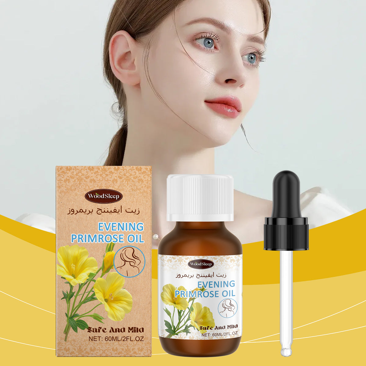Evening Primrose Hair Oil for Lightweight Scalp Care
