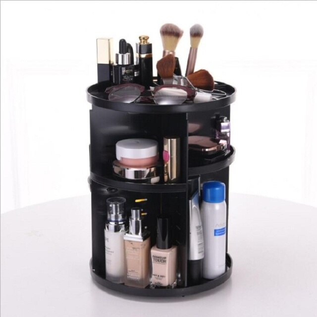 360 Rotating Makeup Organizer for Vanity and Skincare