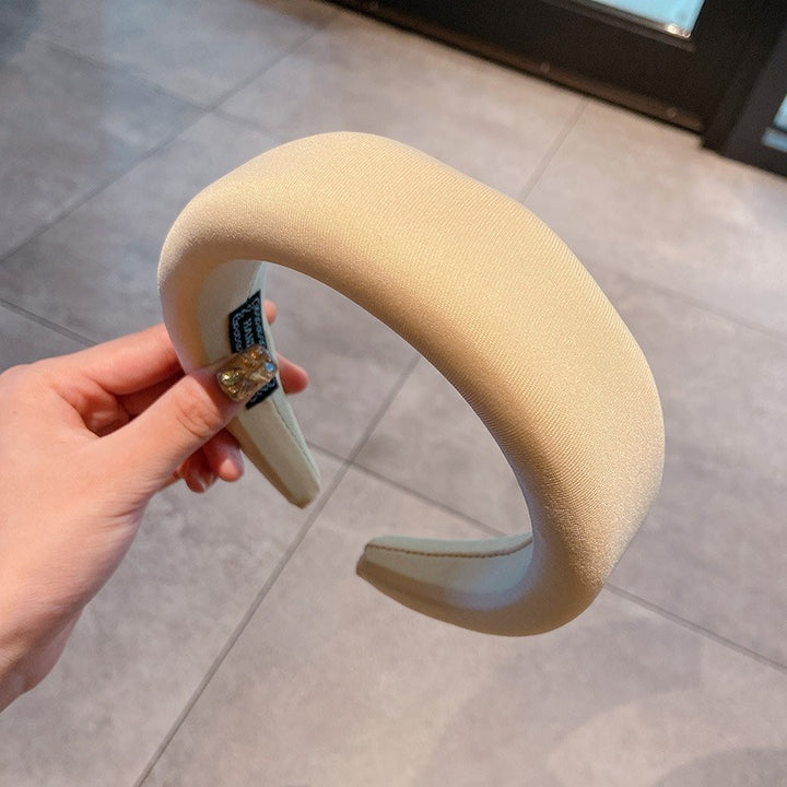 Wide Padded Headband for Quick, Polished Hair Days