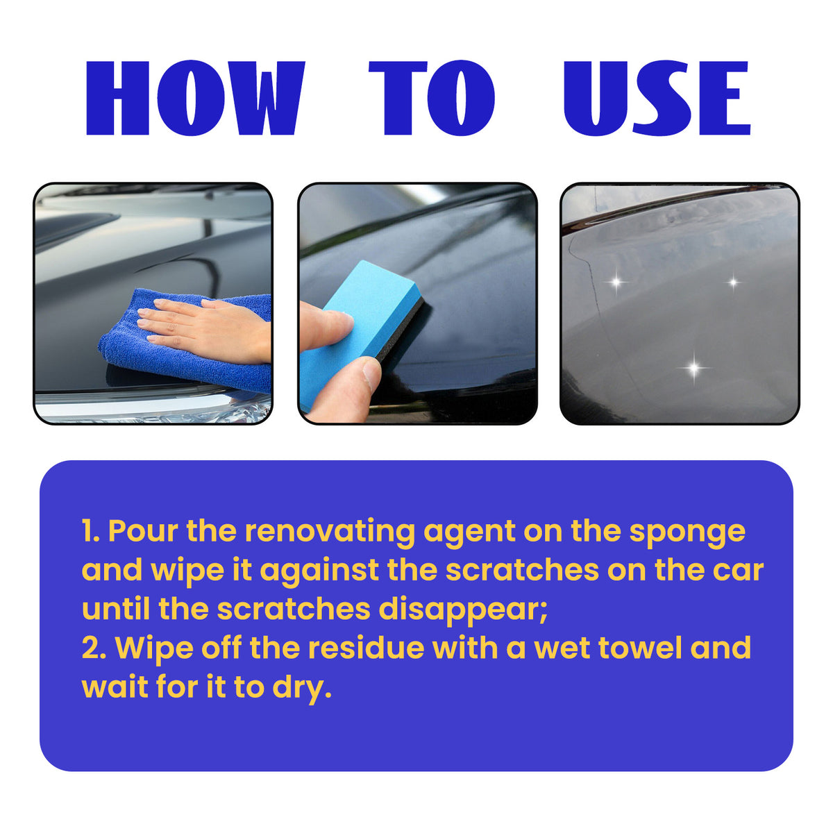 Automotive Plastic Scratch Repair Protective Coating