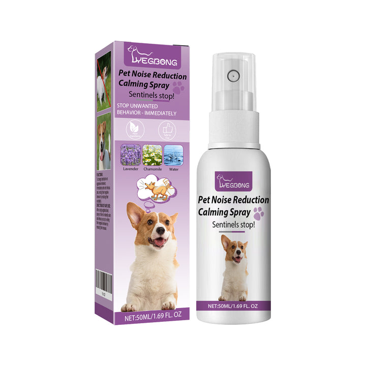 Pet Calming Spray for Noisy, Reactive Dogs at Home