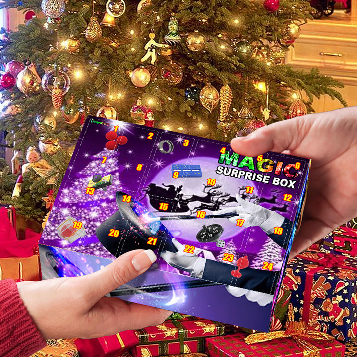 Christmas Magic Surprise Box with 24 Daily Reveals