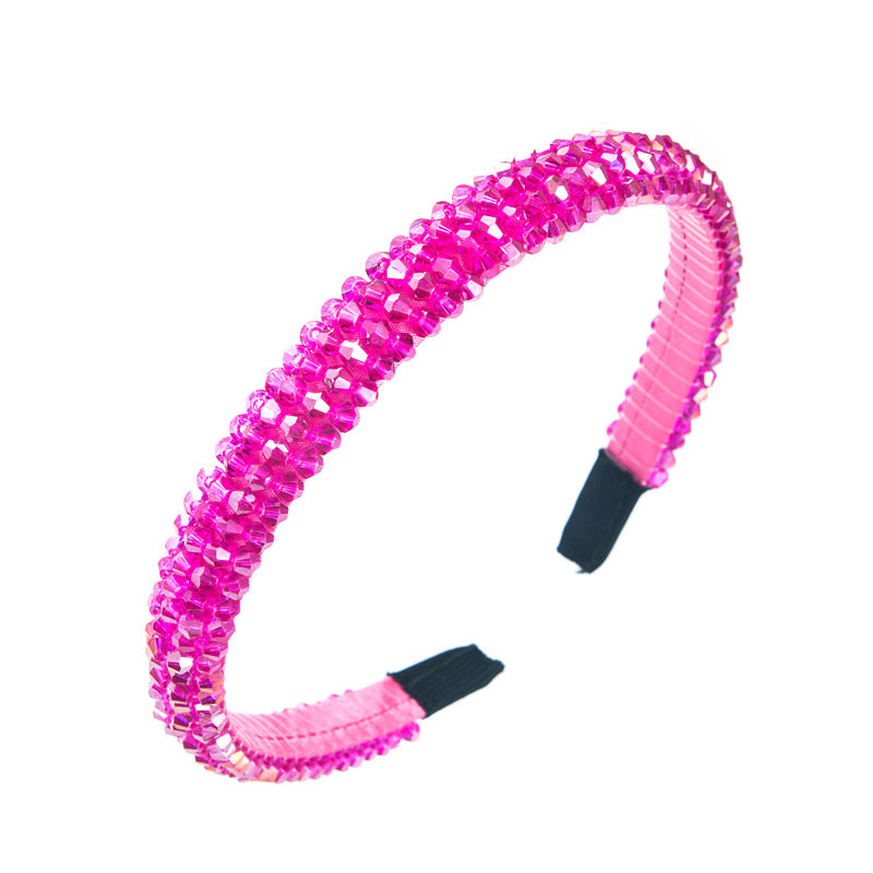 Crystal Bead Hair Band for Sparkling Polished Styles