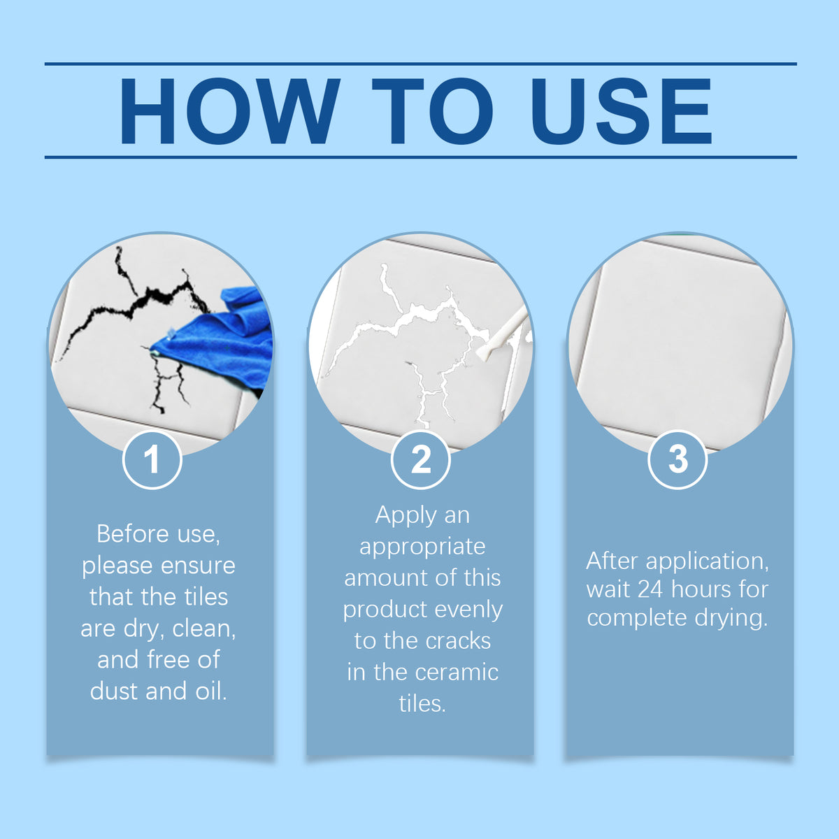 Tile Repair Paint for Quick Tub, Tile & Ceramic Touch-Ups