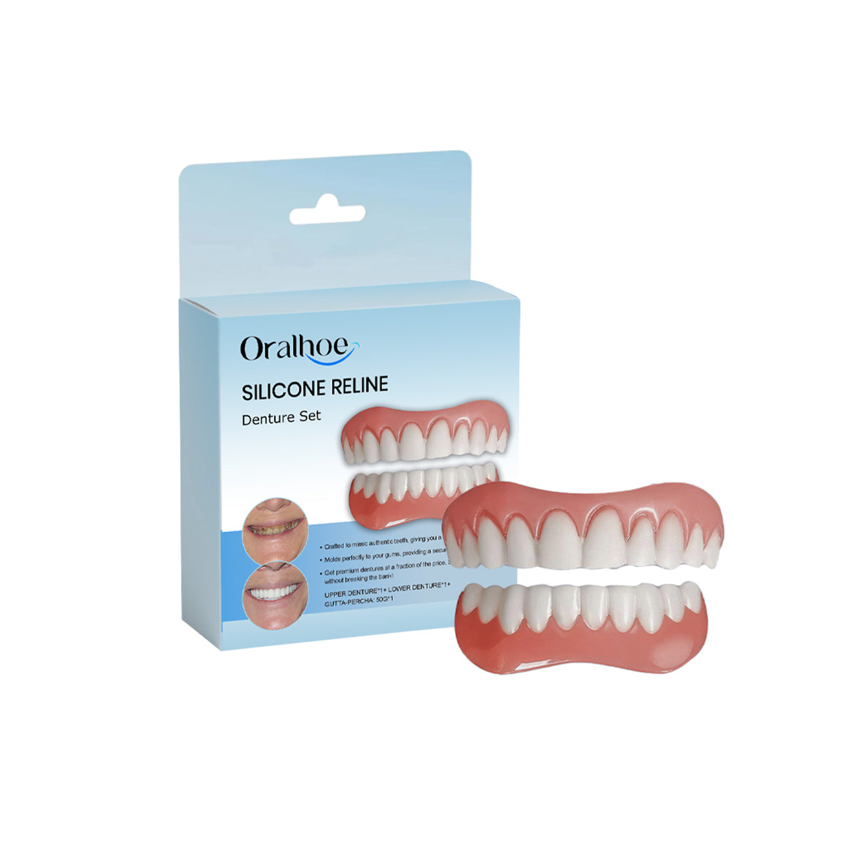 Denture Retouching Kit for a Fuller-Looking Smile