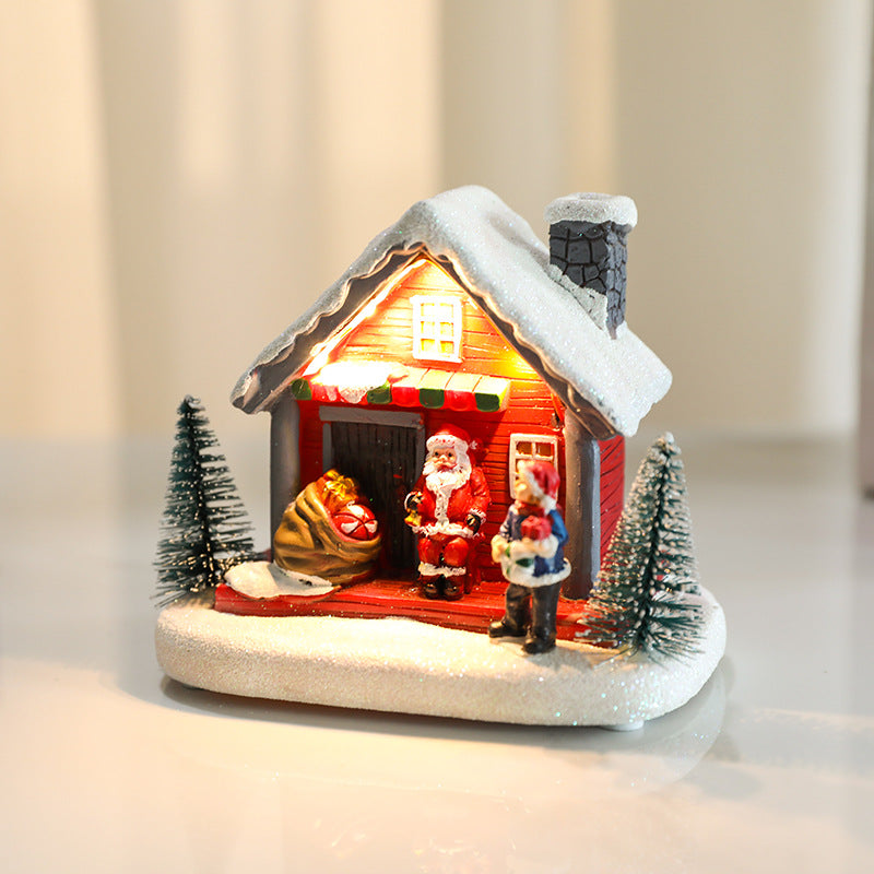 Christmas Village House Light – Festive Table Decor