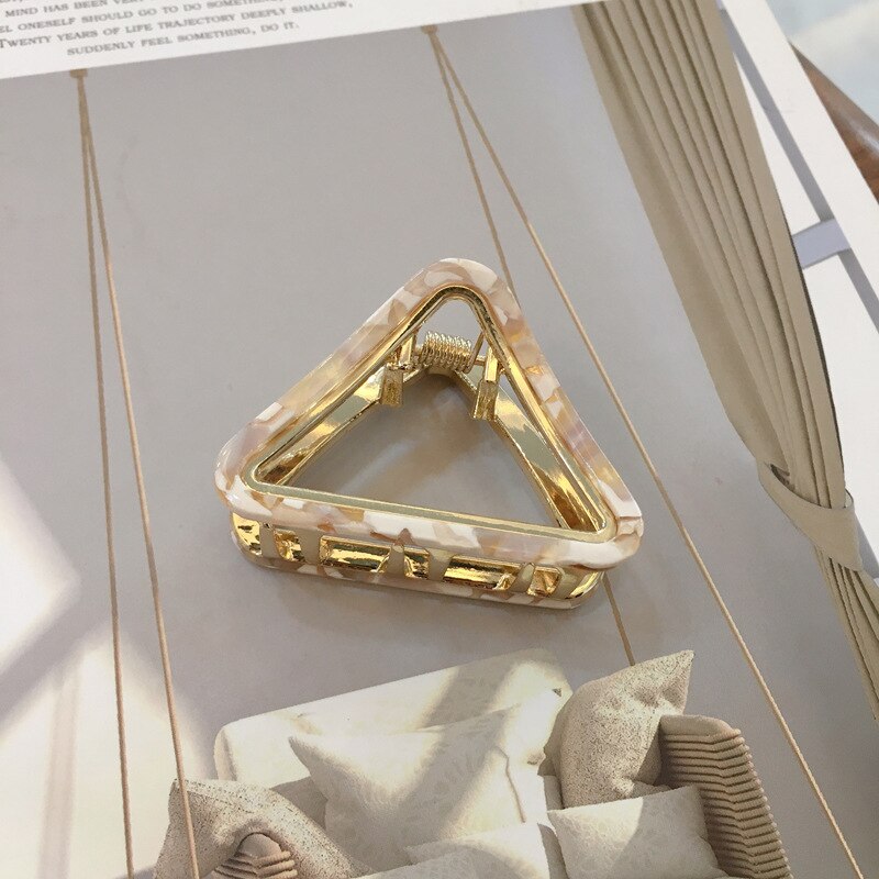 Geometric Hair Claw Clip For Polished Everyday Styles