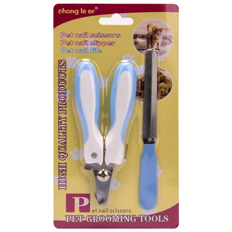 Stainless Steel Cat Nail Clipper and File for Pets