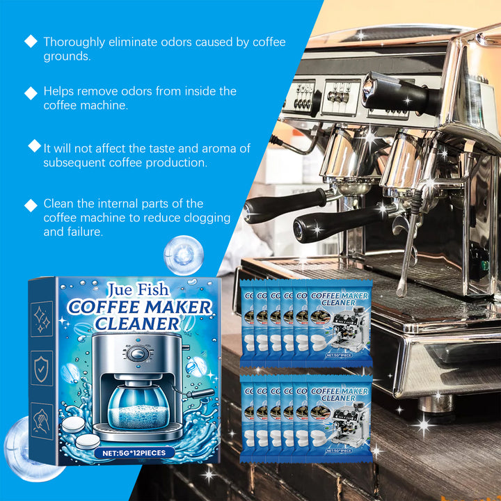 Coffee Machine Cleaning Tablets for Fresh, Clear Brewing