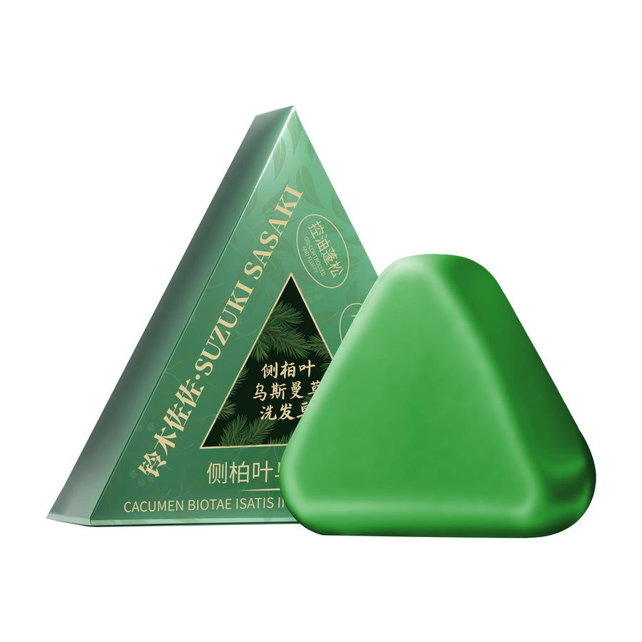 Herbal Shampoo Soap for Scalp Cleansing and Volume