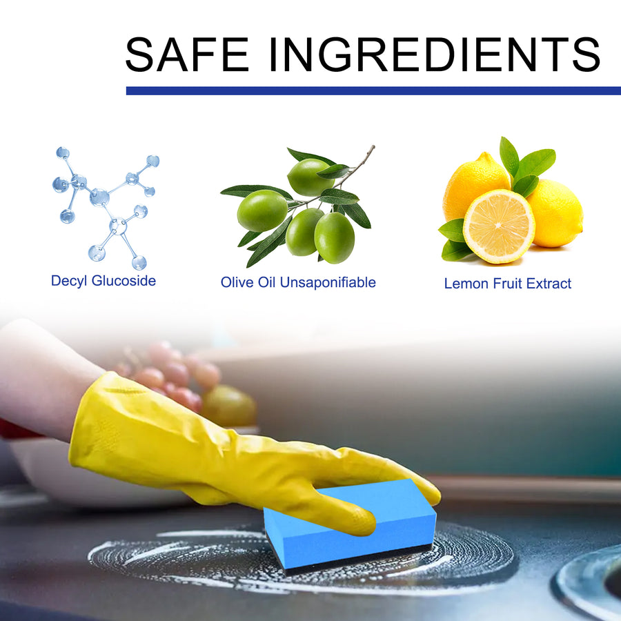 Kitchen Cleaning Powder for Stubborn Grease & Oil Grime