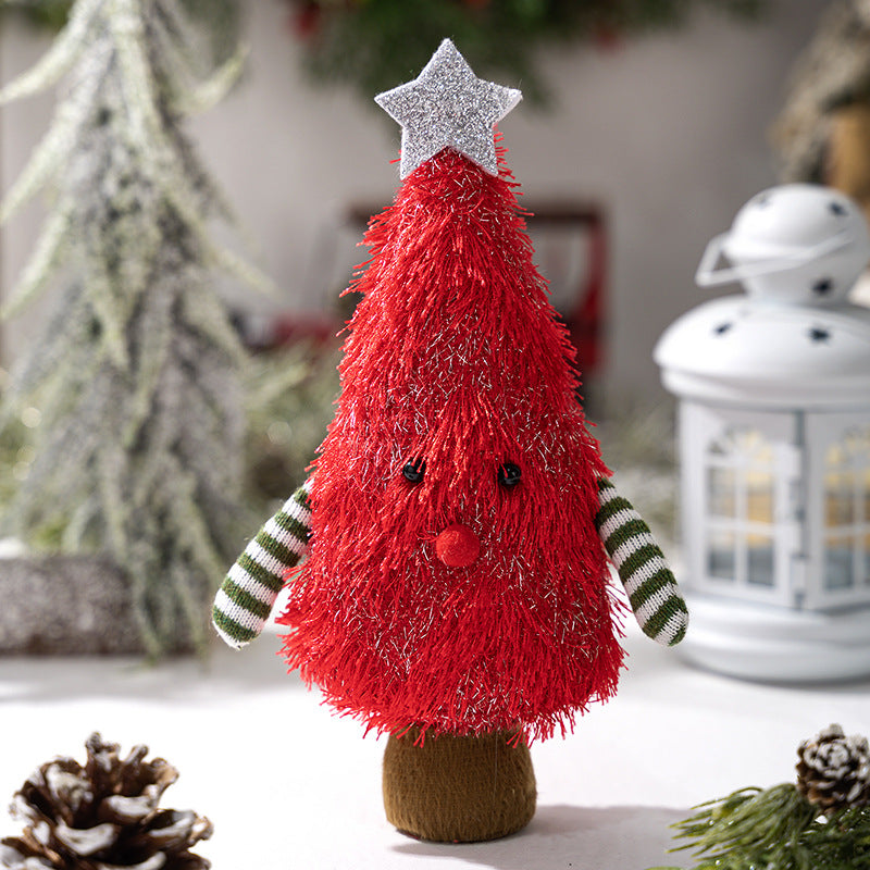 Christmas Tree Figurines for Cheerful Tabletop Decor