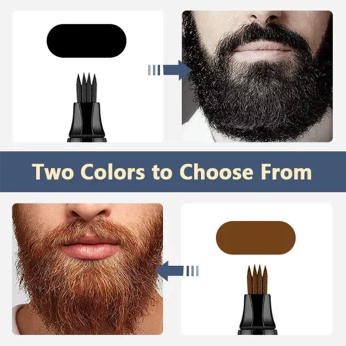 Beard Filler Pen for Fuller, Defined Facial Hair Look