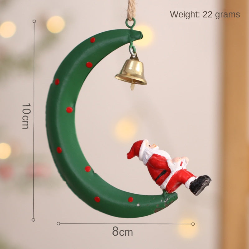 Metal Christmas Ornaments for a Whimsical Tree Display