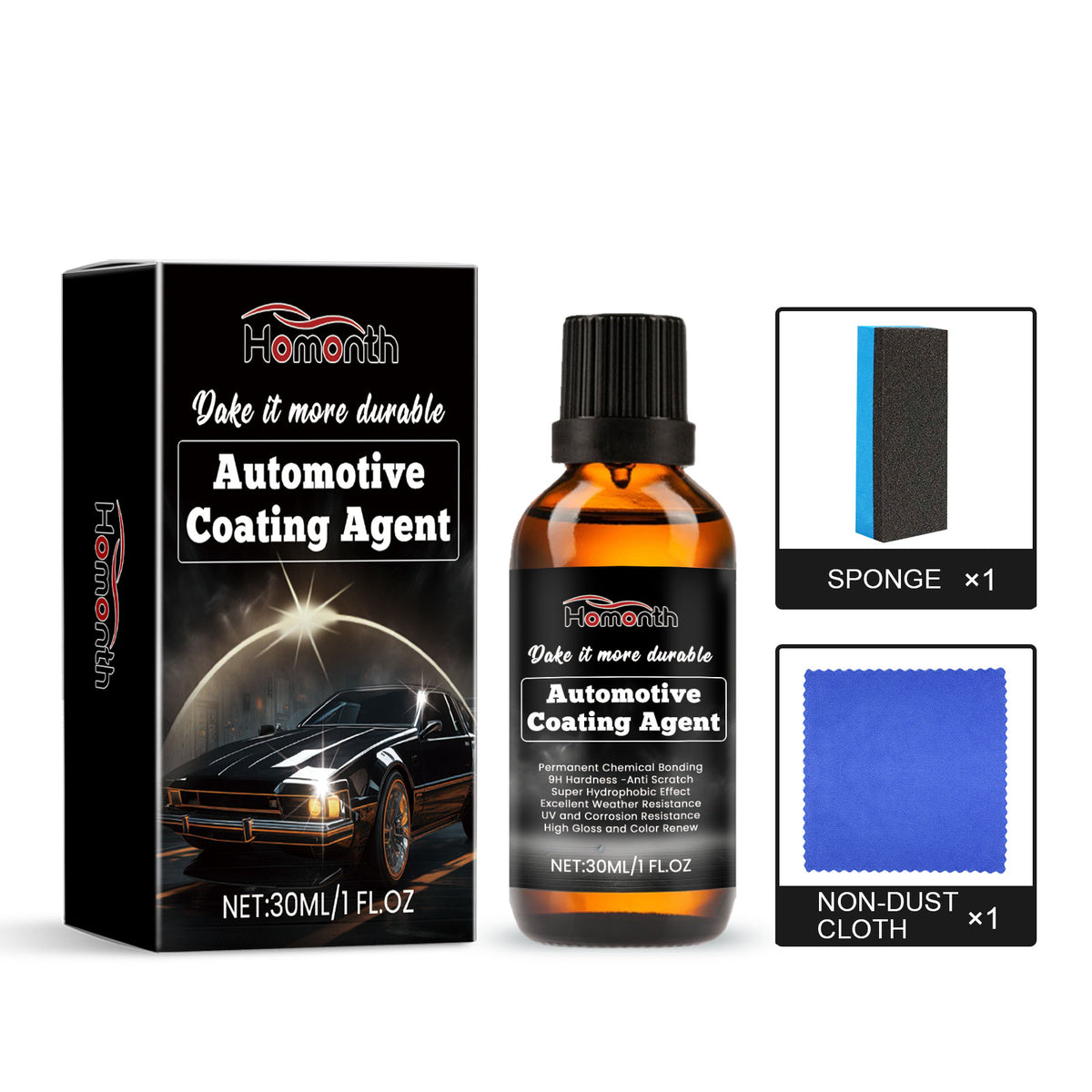 Automotive Nano Coating for Glossy Paint Protection