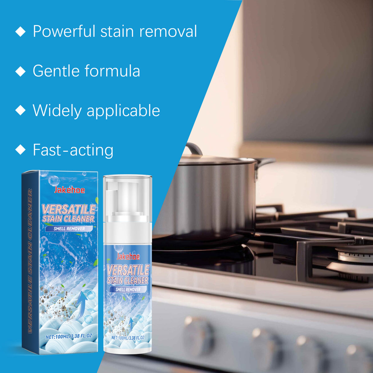 Multi-Purpose Cleaner for Kitchen Oil & Bathroom Dirt