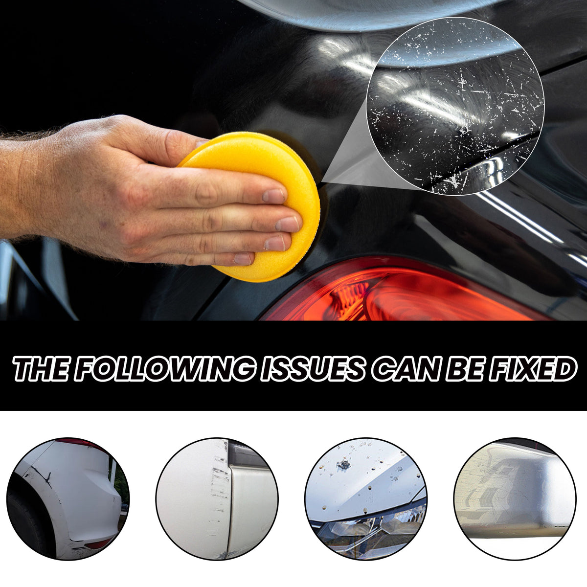 Car Scratch Removal Wax for Minor Scratches and Shine