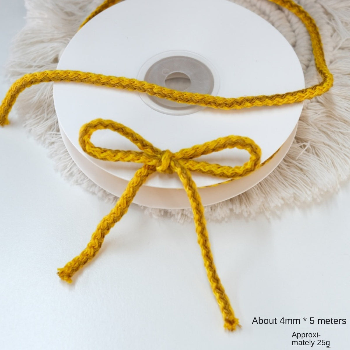 Cable Knit Christmas Ribbon for Textured Gift Bows