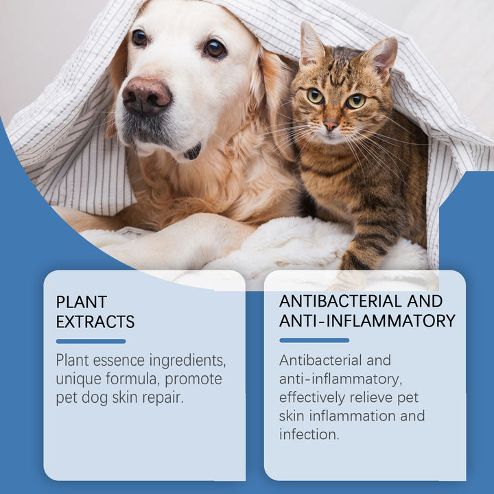 Pet Hot Spot Spray for Gentle Skin Irritation Care