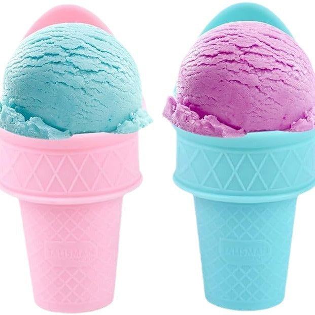 Silicone Ice Cream Scoop Cone That Stands Up for Kids