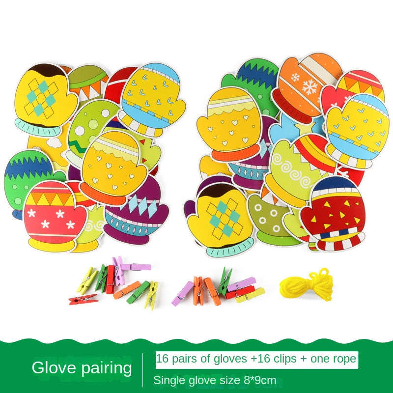 Pattern Matching Game for Kindergarten Fine-Motor Play
