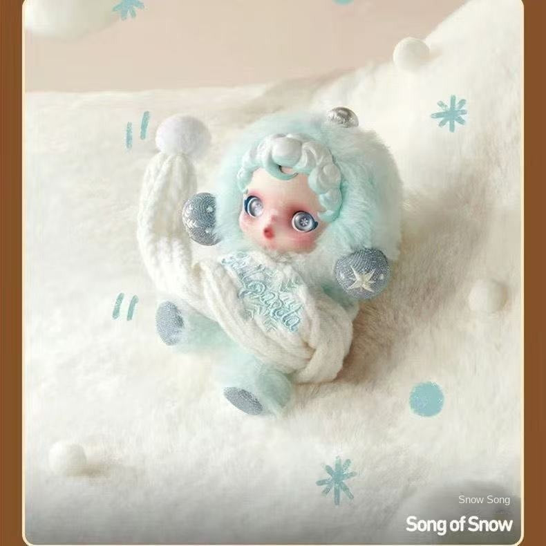 SKULLPANDA Winter Plush Collectible With Cute Style
