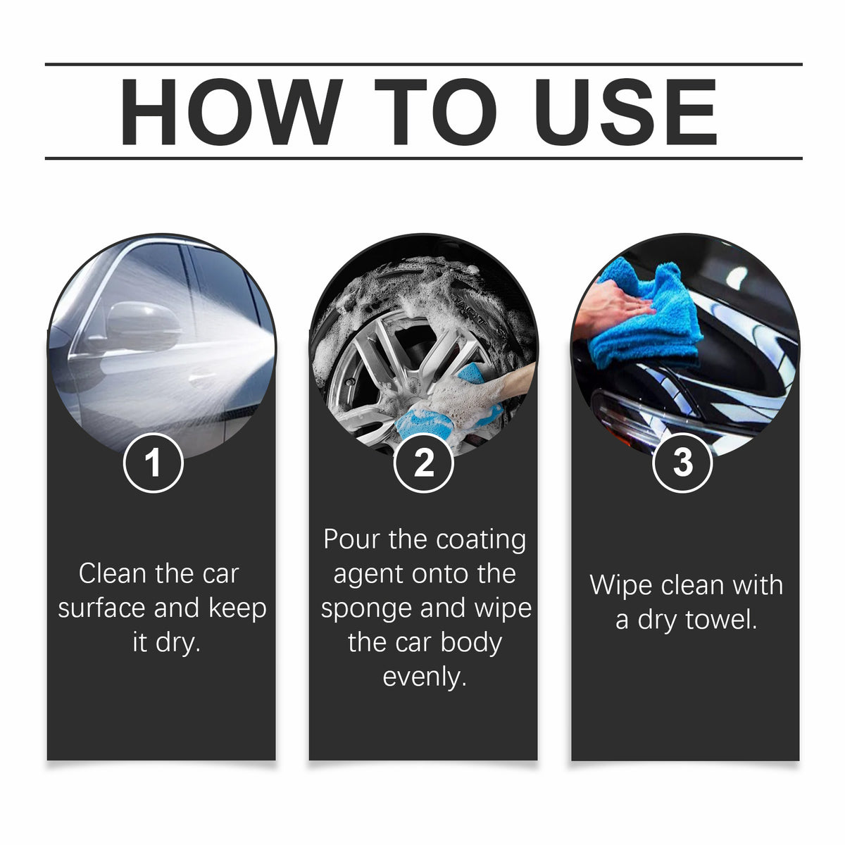 Automotive Nano Coating for Glossy Paint Protection