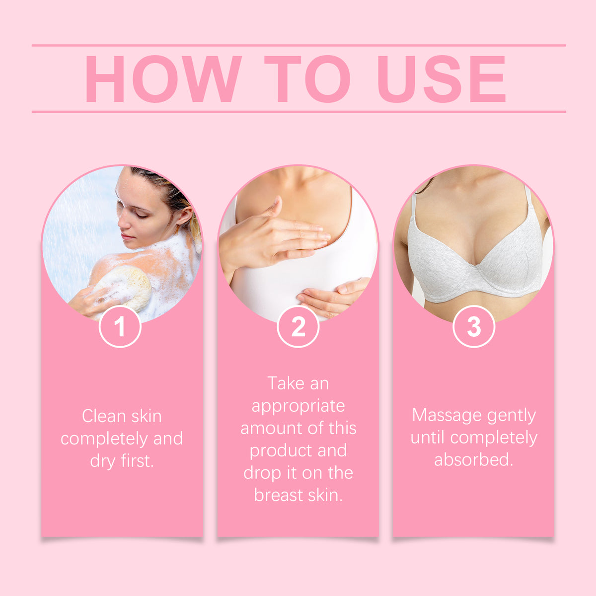 Breast Firming Cream for Daily Chest Massage Care