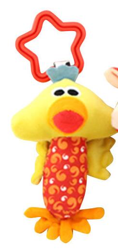 Baby Rattle Toy Set for Soft Sensory Play & Stroller