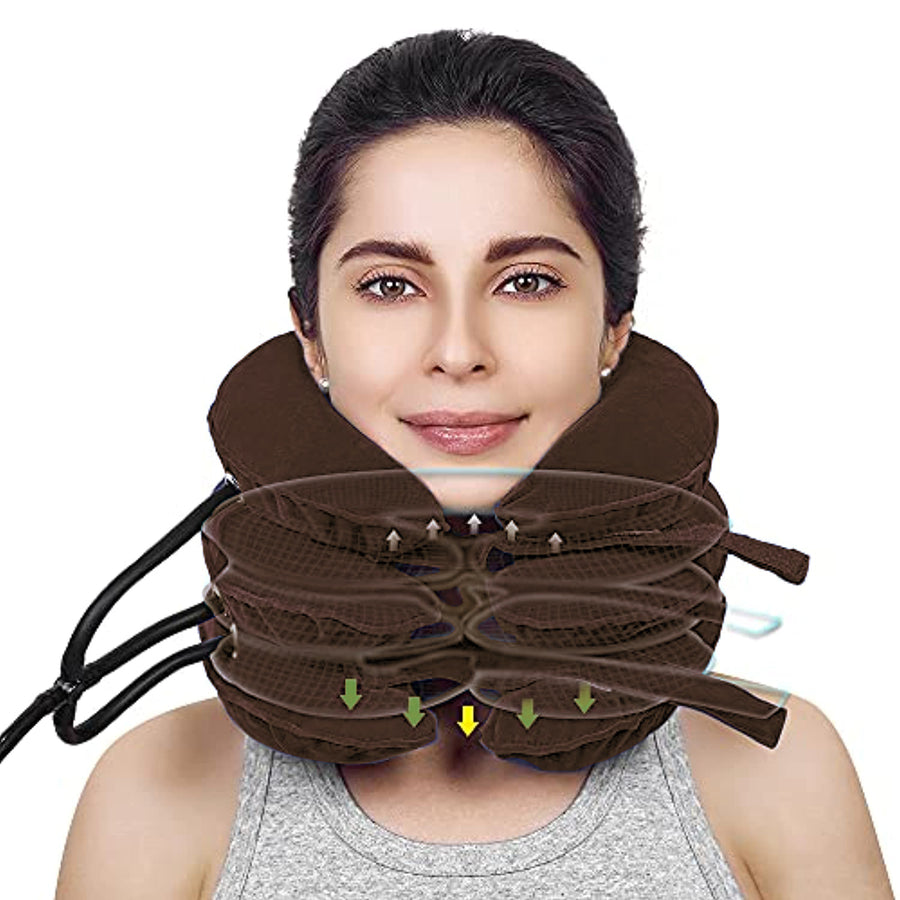 Cervical Traction Pillow — Neck Pain Relief & Decompression