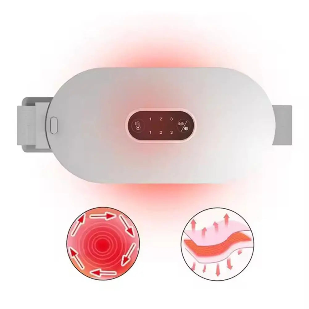 Menstrual Cramp Heating Belt: Adjustable Heat and Massage