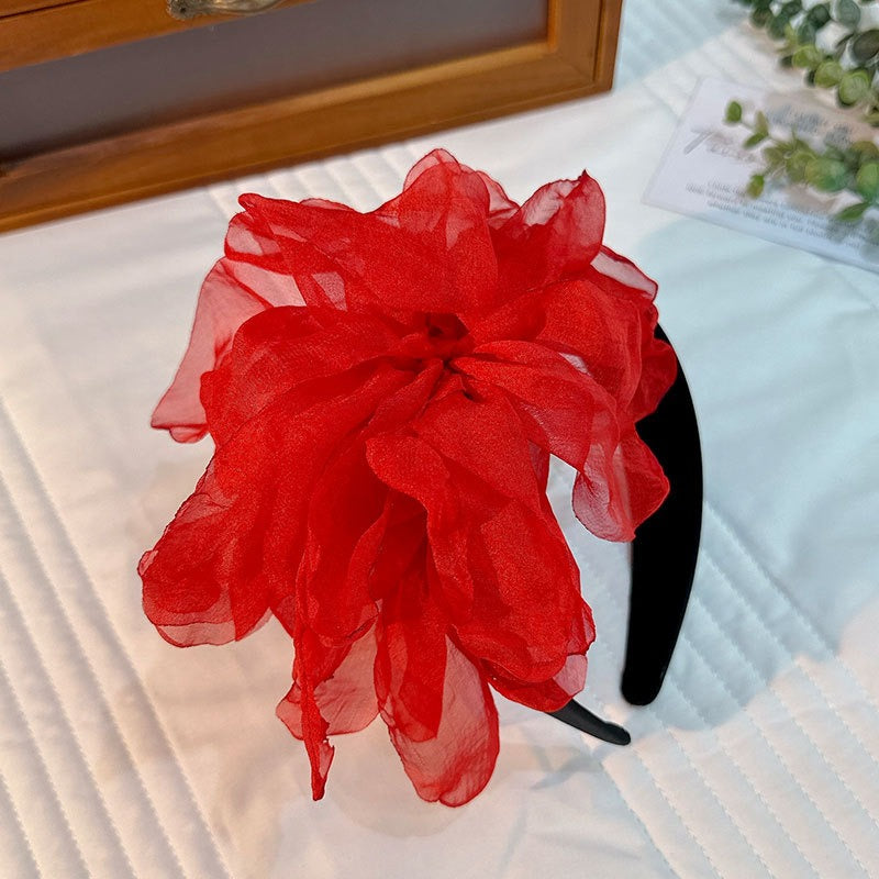 Handmade Floral Headband for Instant Outfit Elevation