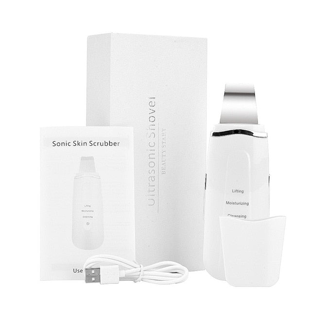 Ultrasonic Skin Scrubber for Deep Pore Cleansing