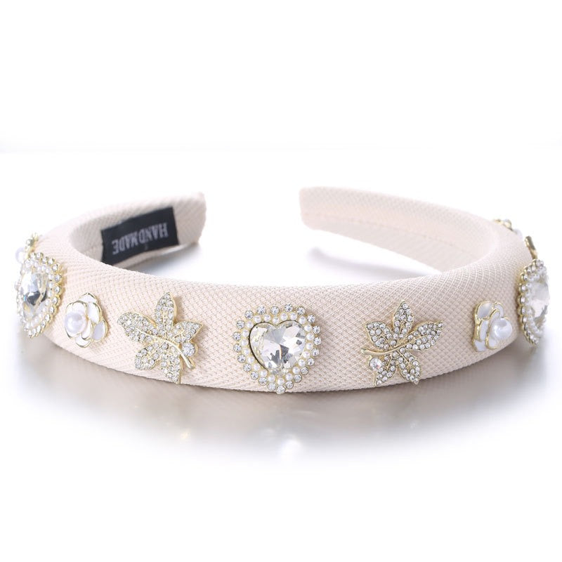 Jeweled Heart Headband for Instant Polished Everyday Style
