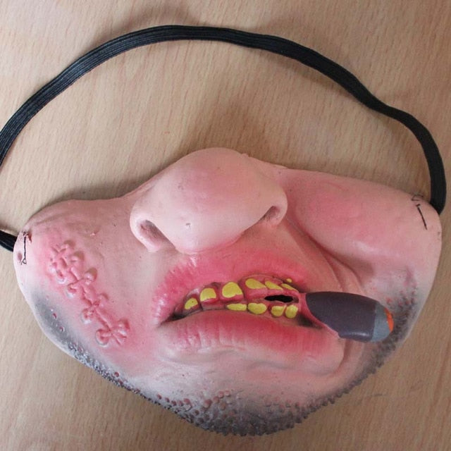 Latex Clown Mask for Instant Costume Transformation