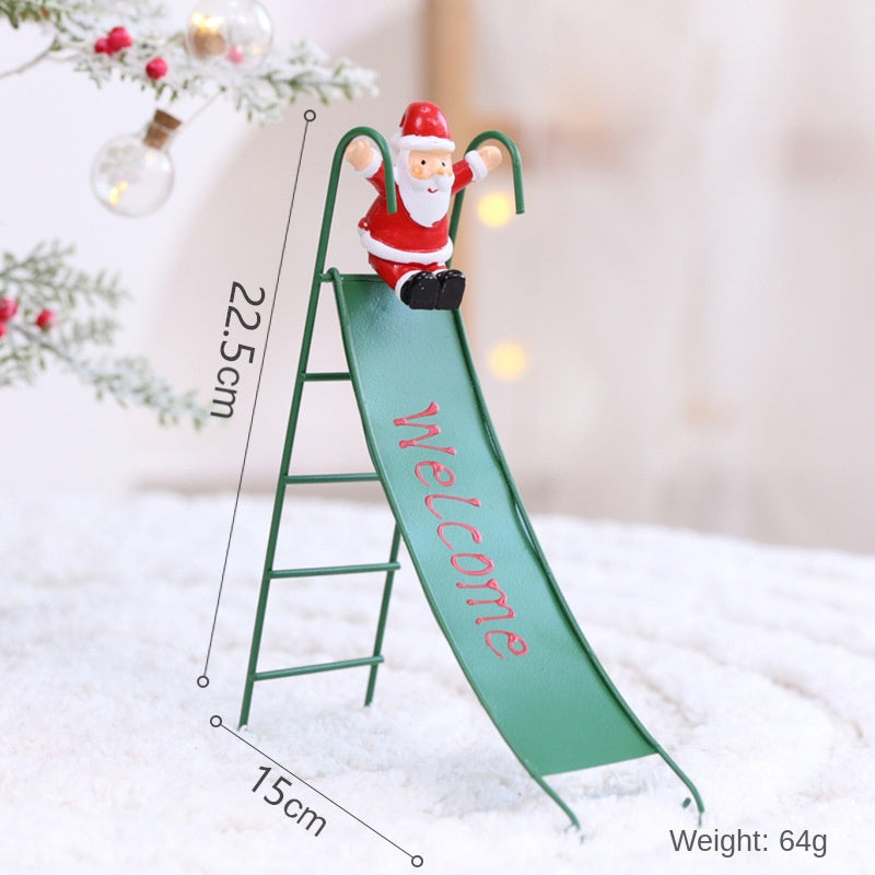 Metal Christmas Ornaments for a Whimsical Tree Display