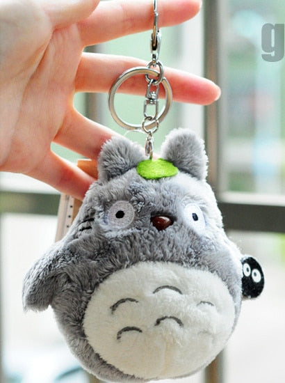 Totoro Plush Keychain – 10cm Kawaii Anime Companion