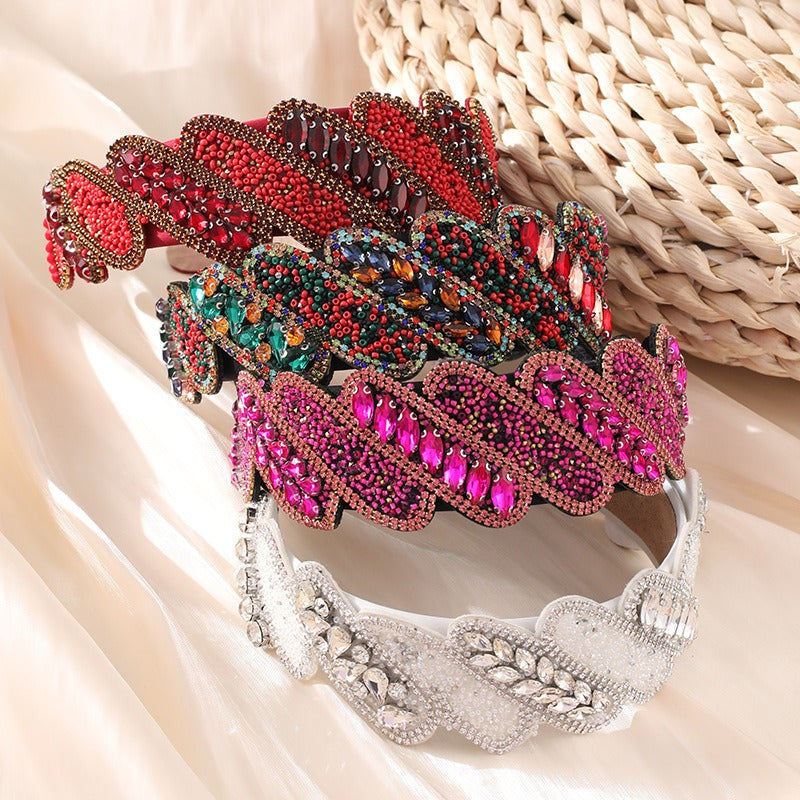 Baroque Statement Headband for Glamorous Occasion Hair