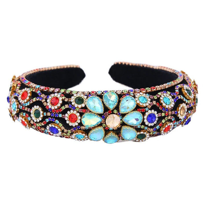 Jeweled Statement Headband for Glamorous Occasion Style