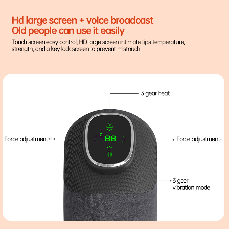 Heated Knee Brace Wrap — Far-Infrared Pain Relief