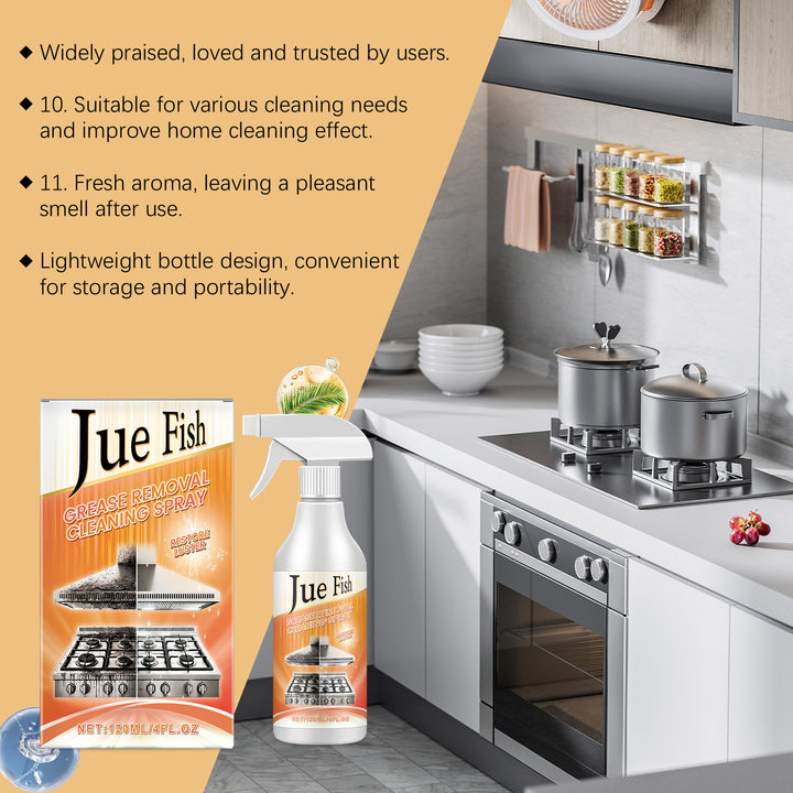 Grease Remover Spray for Kitchen Surfaces & Ovens