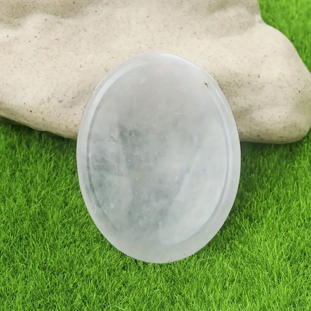 Worry Stone Crystal for Calming Tactile Focus & Meditation
