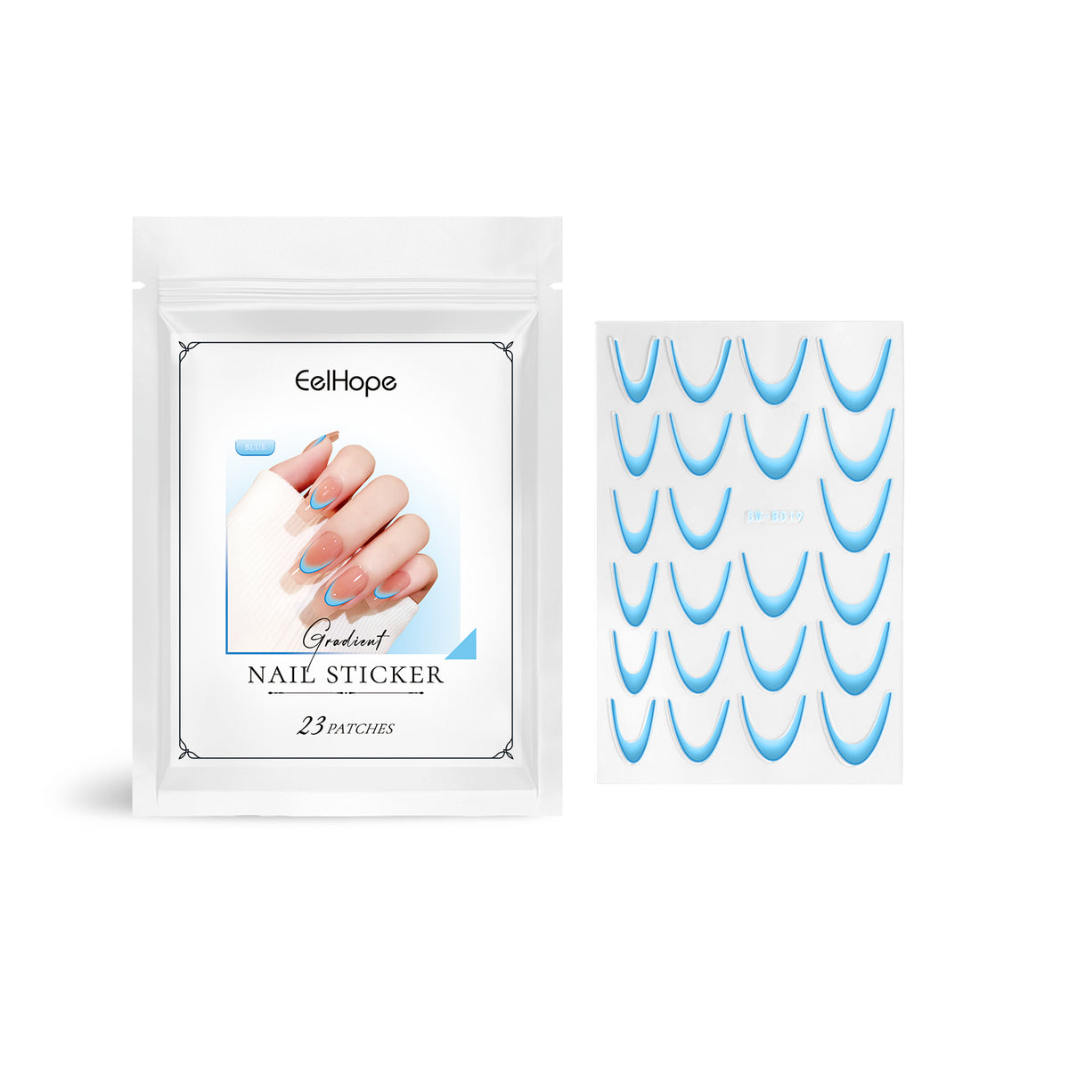 French Gradient Nail Stickers - Salon Ombre in Seconds