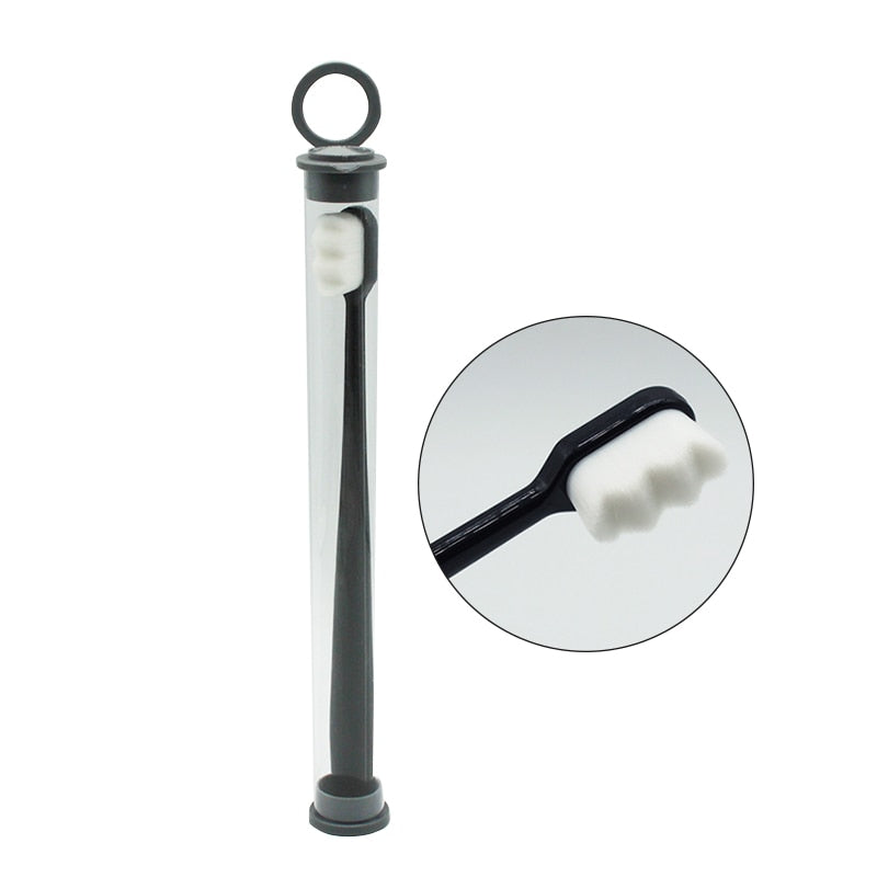 Ultra-Thin Travel Toothbrush with Gentle Soft Bristles