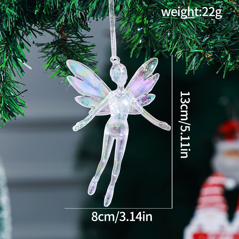 Acrylic Christmas Ornaments for Sparkling Icy Trees